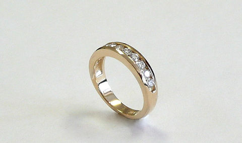 Yellow Gold Diamond Bands