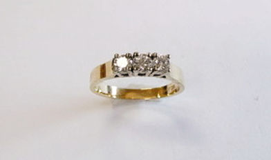 Trinity Diamond Rings