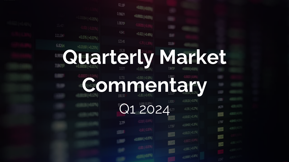 First Quarter 2024 Market Commentary