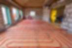 Underfloor heating installation