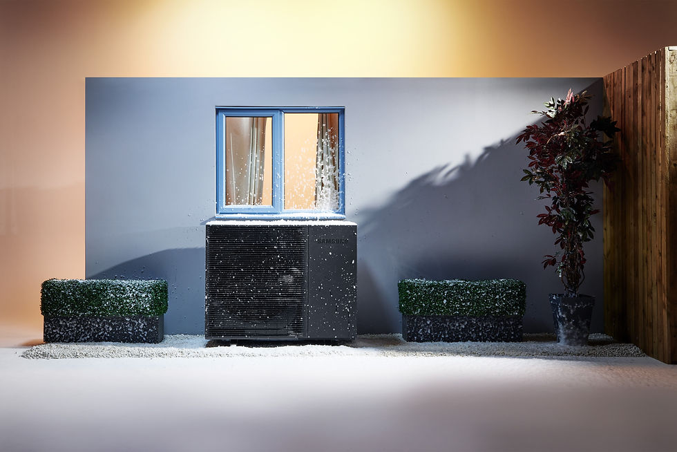 Air source heat pump winter