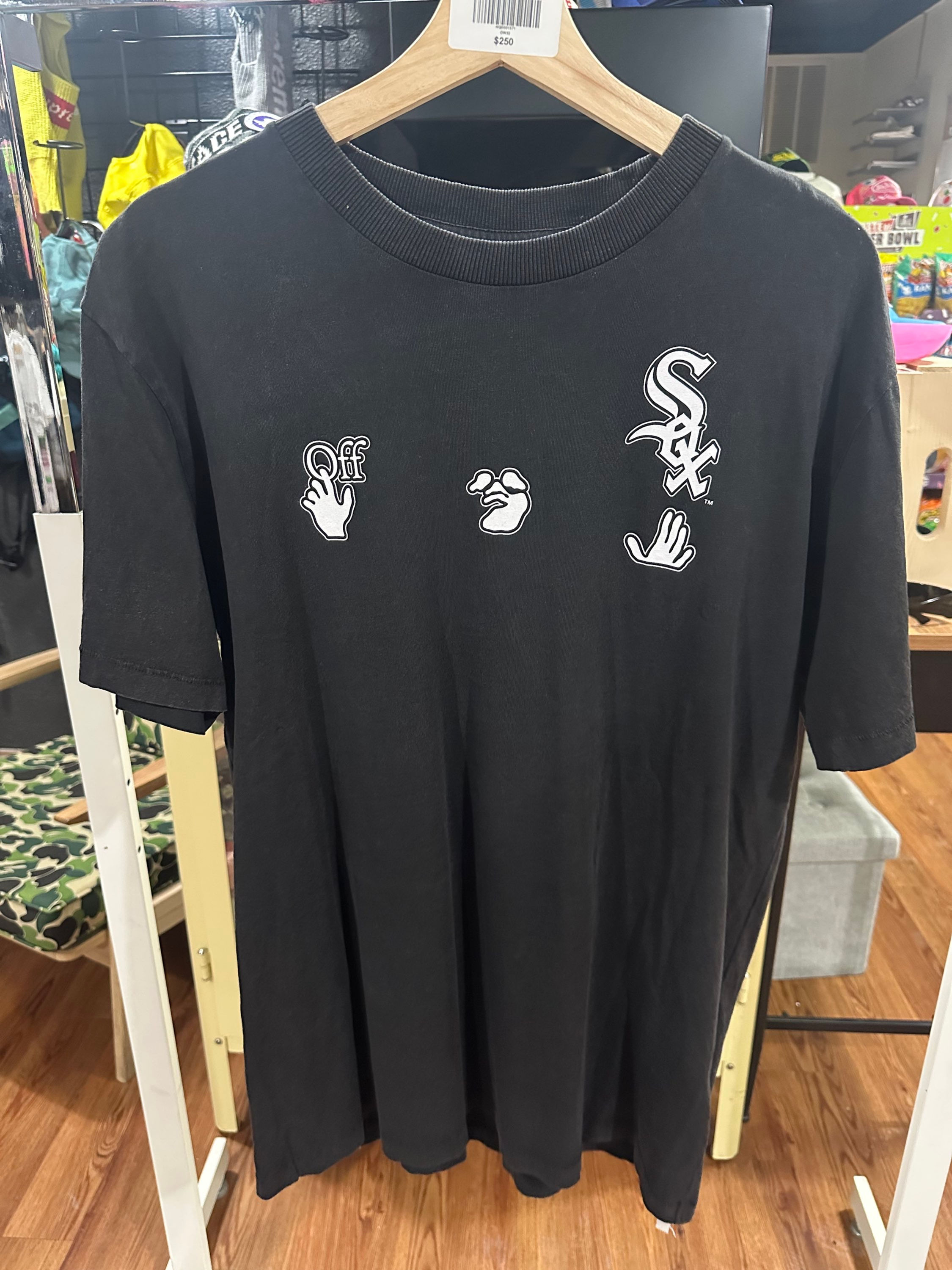 Off-White Sox shirt Sz L
