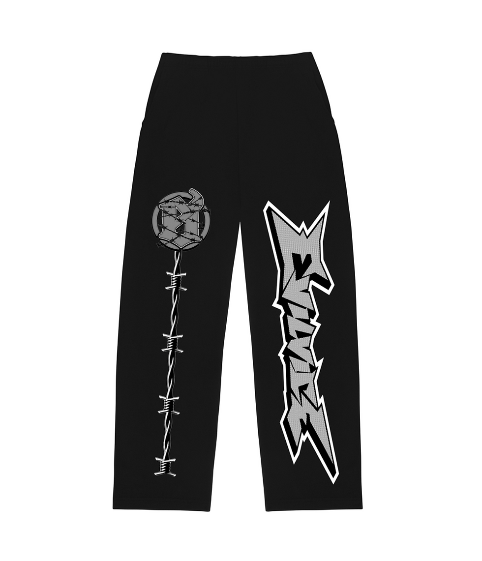 EVIL VICE - BARBED SKULL PANTS