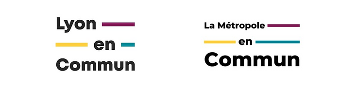 Logo Lyon en Commun et Métropole en Commun