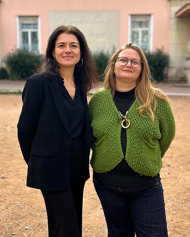 Nathalie Perrin-Gilbert et Nadège Borron (candidates sur le 4e arrondissement de Lyon)