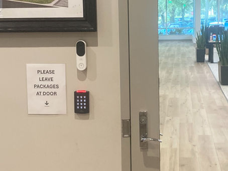 Lake Mary Office – Alarm.com Video Doorbell Installation