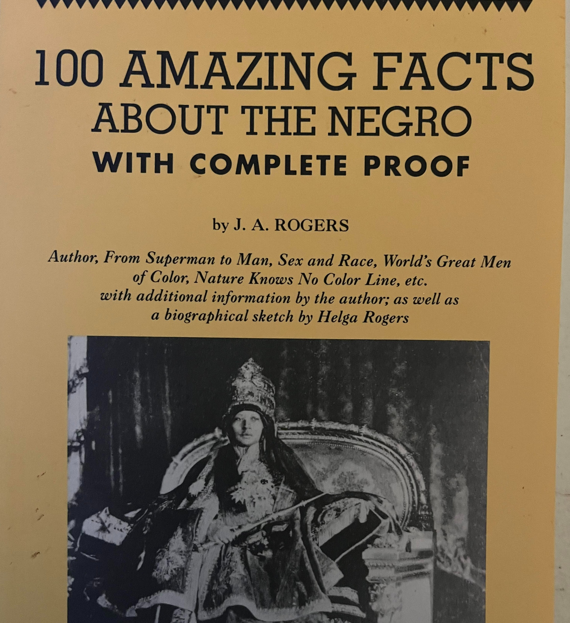 100 Amazing Facts about The Negro