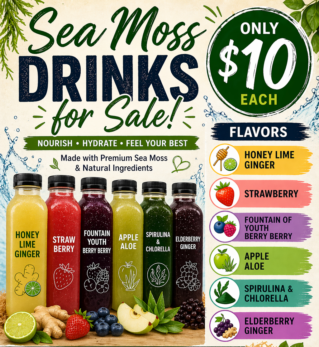 Sea Moss Drinks