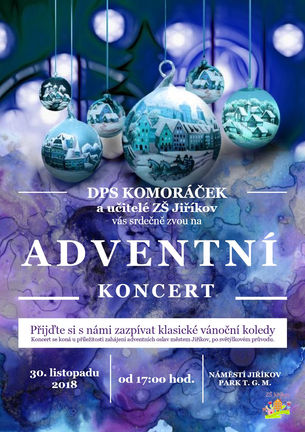 Komořinky zahajují vánoční koncertování