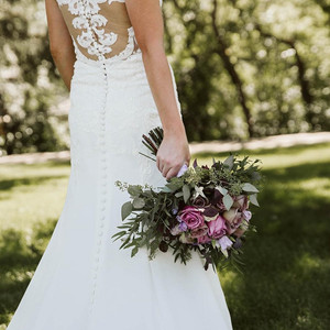 Purple Rain Bridal Look