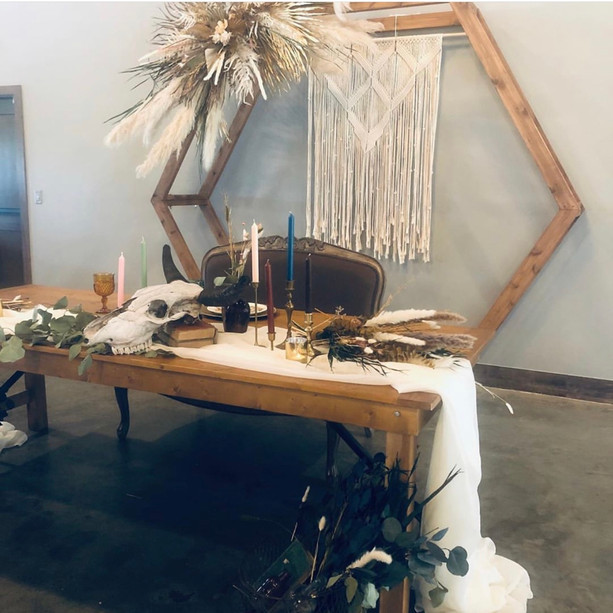 Sweetheart table Ehlers