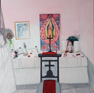 Chapelle, Arènes, Corrida, Féria, Acrylique, Toile, Réalisme, Impressionnisme