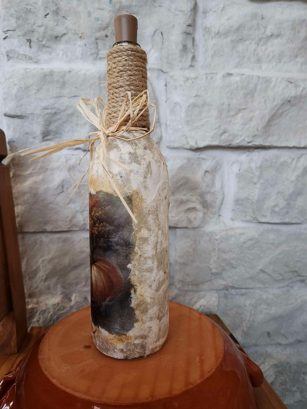 Thumbnail: Lighted Decorative Bottle 'Return to Autumn'