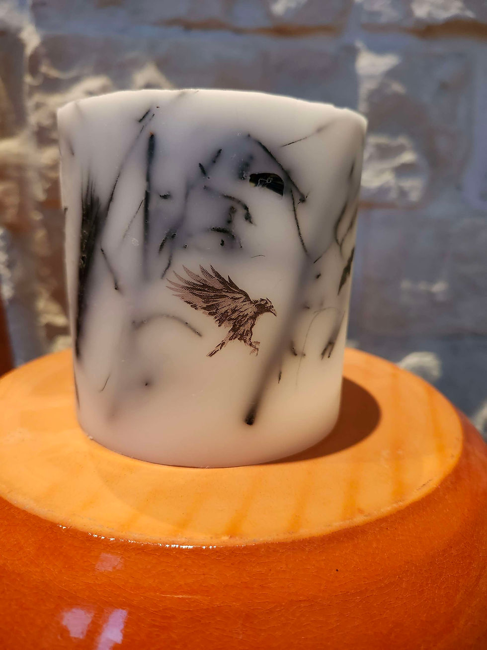 Thumbnail: Everlasting Lighted Wax Decorative Candle Lantern Holder 'Ghost'