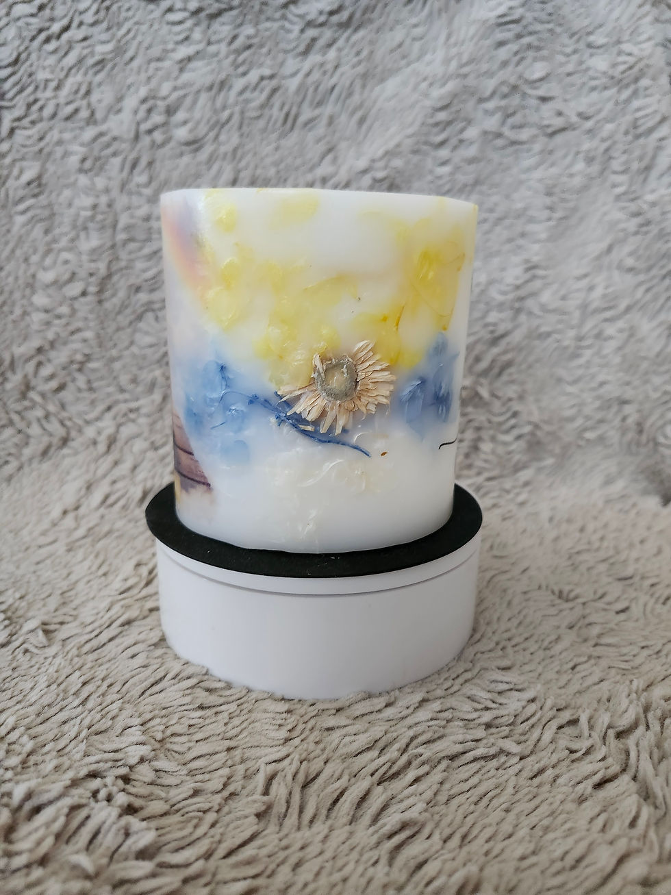 Thumbnail: *CUSTOM* Everlasting Lighted Wax Pet Memorial Candle LanternHolder*RainbowBridge