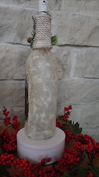 Thumbnail: Lighted Decorative Bottle 'Away In A Manger'