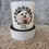 Thumbnail: *CUSTOM* Pet Memorial Everlasting Wax Candle Lantern Holder  *Paw Portrait'