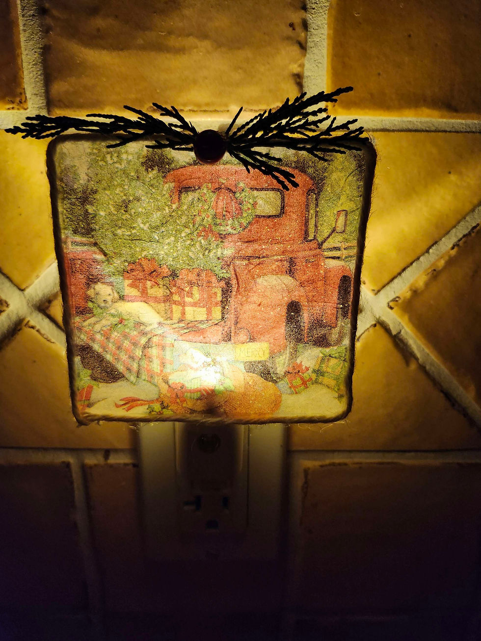 Thumbnail: Seasonal Christmas 'Red Truck' Nightlight 