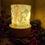 Thumbnail: Everlasting Lighted Wax Decorative Candle Lantern Holder 'Vintage Snowman'