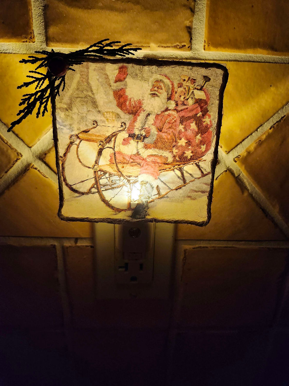 Thumbnail: Seasonal Christmas 'Santa's Sleigh' Nightlight 