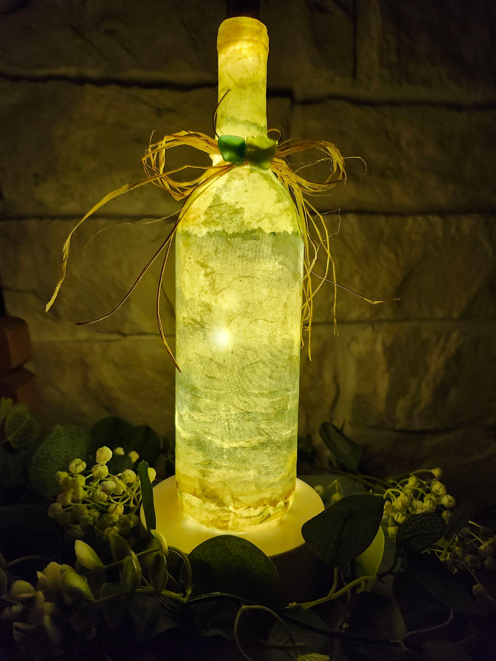 Thumbnail: Lighted Decorative Seasonal Spring/Summer Bottle 'The Sea'