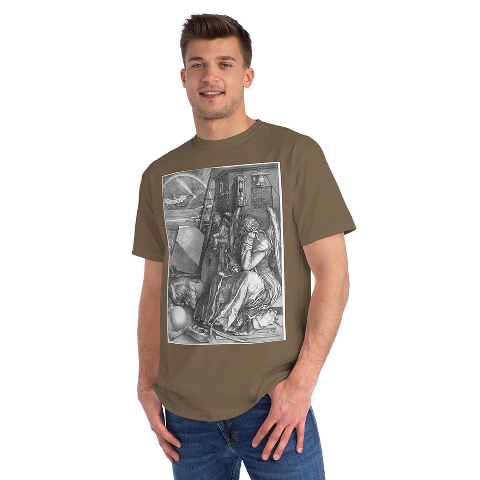Thumbnail: Melancholia by Albrecht Dürer | Organic Unisex Classic T-Shirt