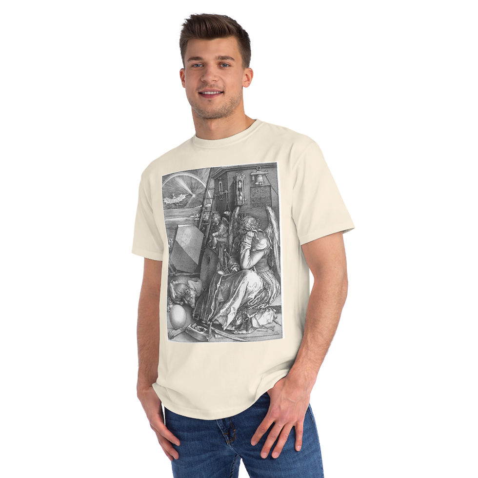 Thumbnail: Melancholia by Albrecht Dürer | Organic Unisex Classic T-Shirt