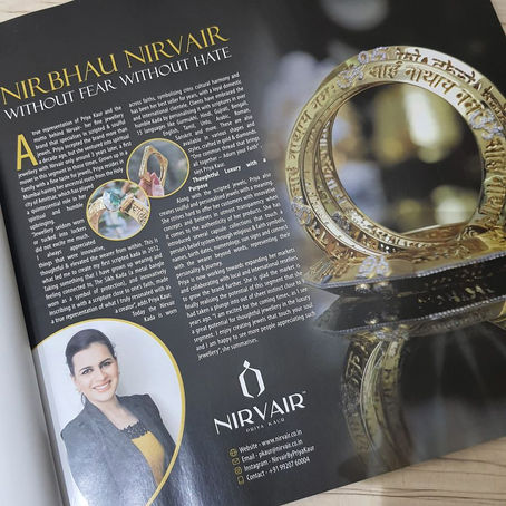 A Proud Moment: Nirvair by Priya Kaur Featured in the India Today Conclave Coffee Table Book