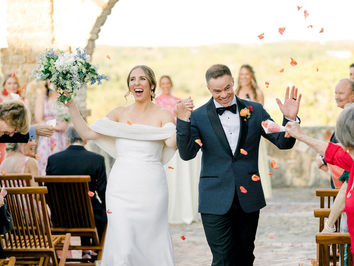 Carly + Aric; Ian's Chapel | Camp Lucy - Dripping Springs, TX Wedding Planners