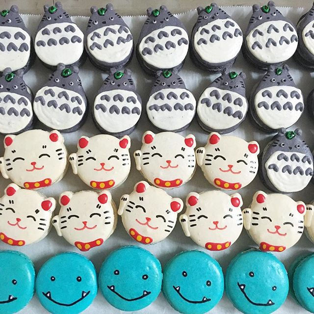 Welcoming the totoro gang to _snowdaysnyc 🍃