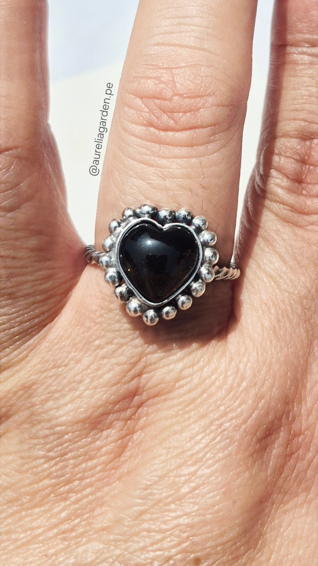 ANILLO CUARZO AHUMADO