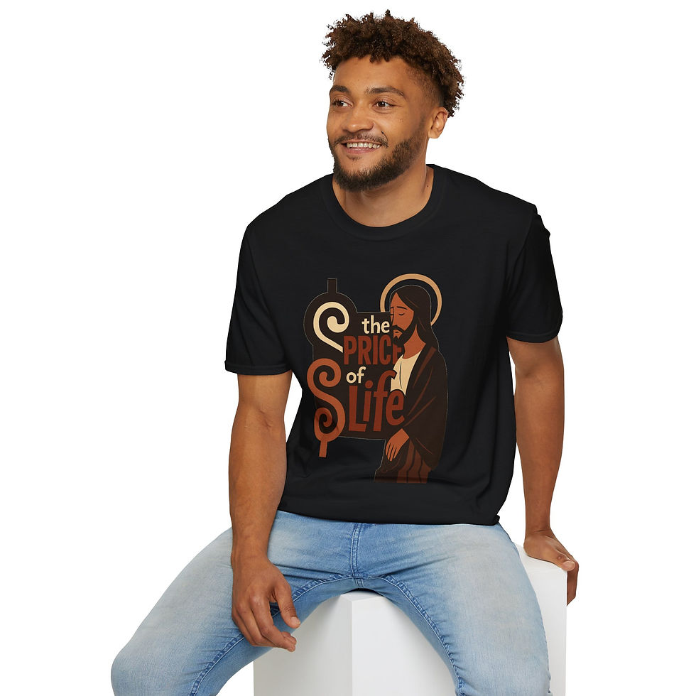 Thumbnail: Christian T, Inspirational Tee, Religious Apparel, Spiritual Gift, Faith-Based 