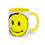 Thumbnail: Coffee Mug Smiley Face Morning Drink Cup 11, 15oz