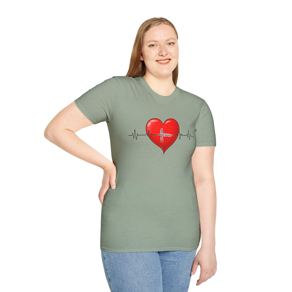 Thumbnail: Jesus Heartbeat Unisex T-Shirt