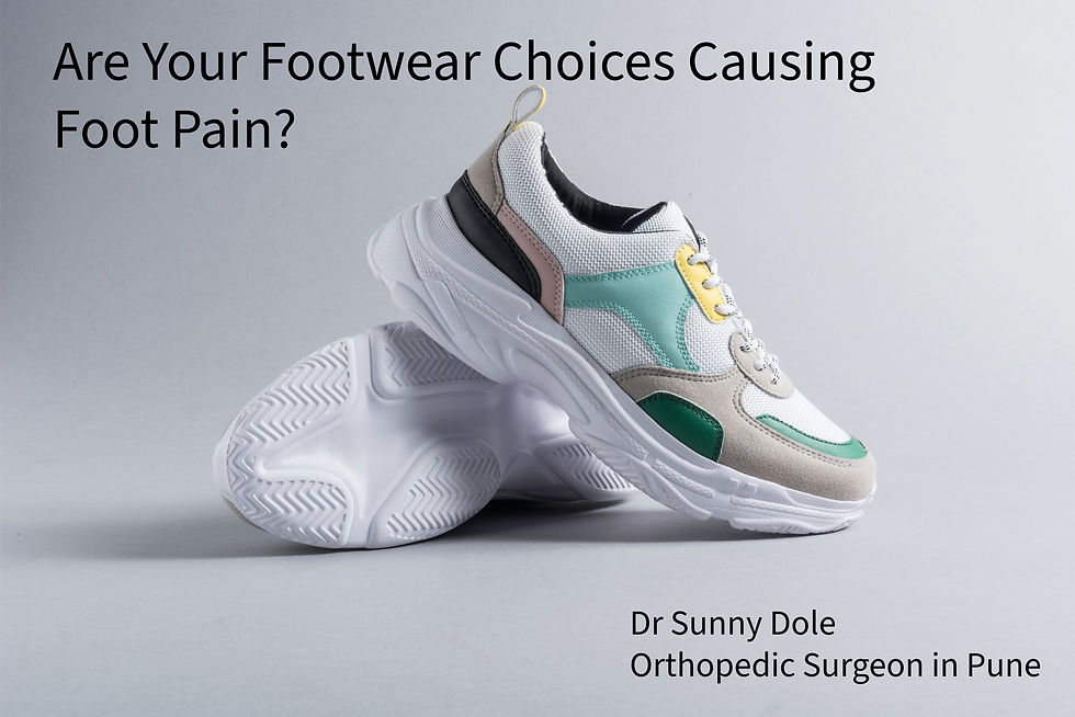 Understanding Foot Pain and Footwear: Causes, Tips, and When to See an Orthopedic Specialist