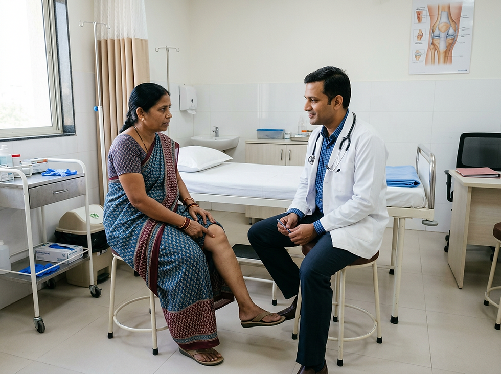 Orthopedic Doctor in Hinjewadi Dr Sunny Dole for Joint Replacement and Trauma Care