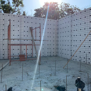 Construção em painéis de EPS 1