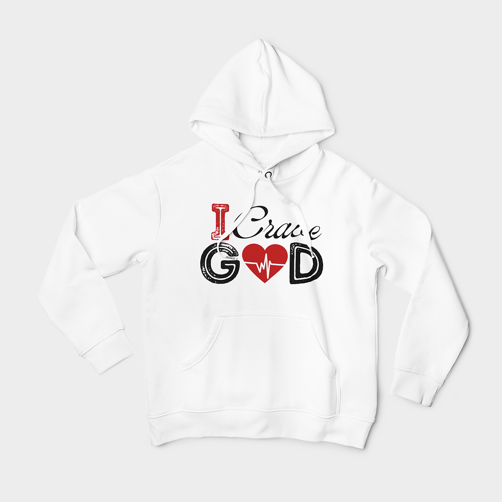 Thumbnail: Signature 2.0 I Crave God Heart Hoodie