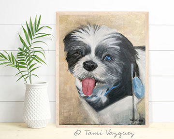 Thumbnail: Custom Pet Portrait Commission