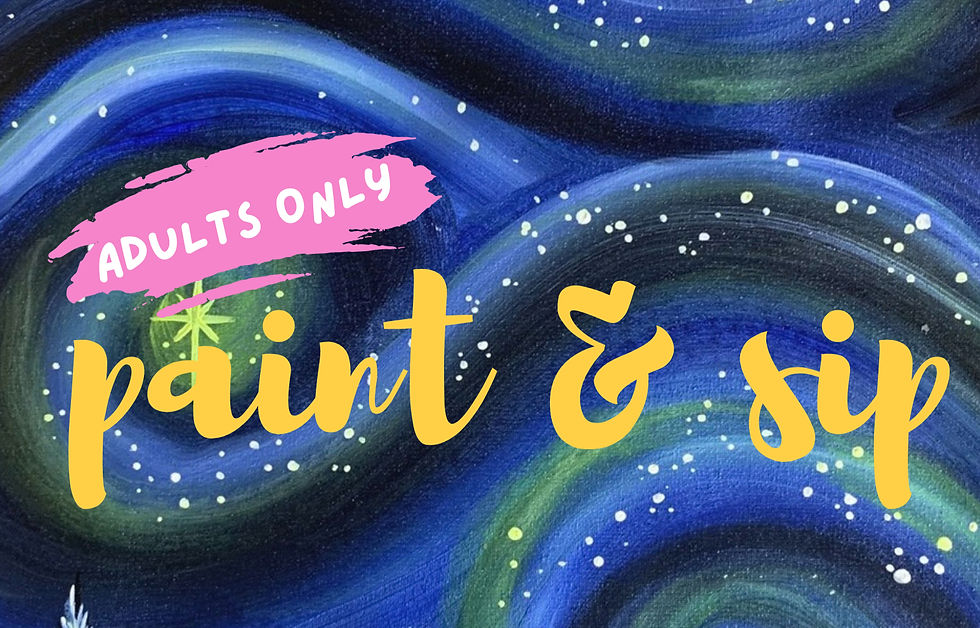 Paint & Sip @ Bud's (Adults Only) 3/13