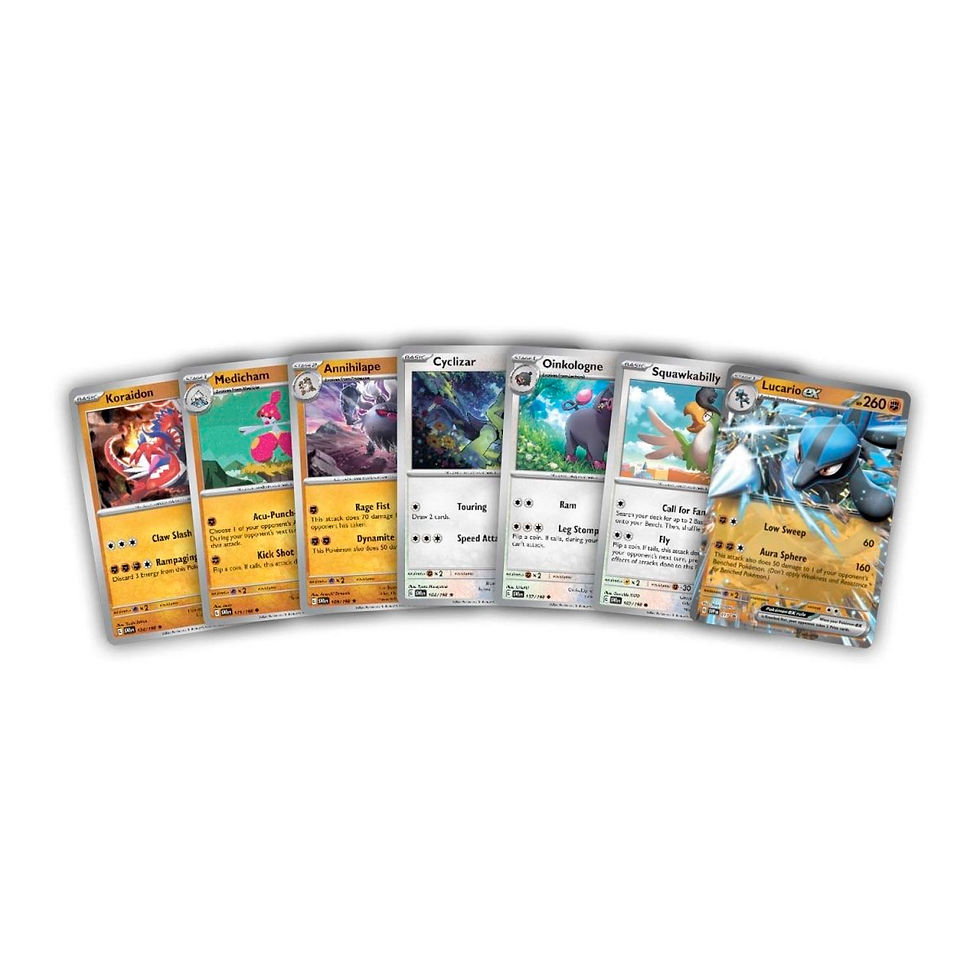 Thumbnail: Pokémon ex Battle Deck (Ampharos / Lucario)