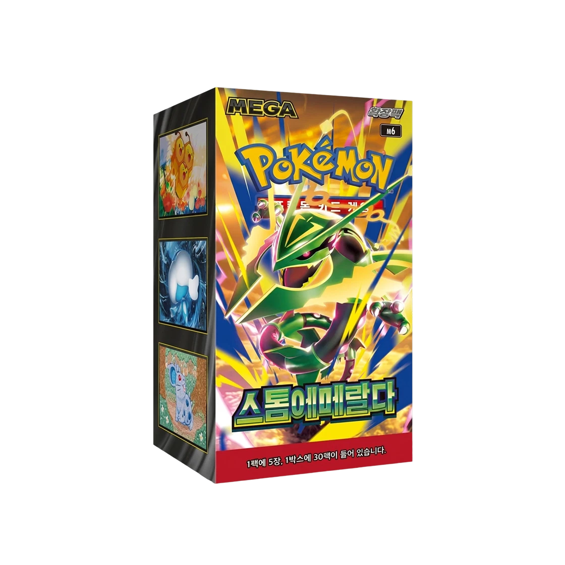 Pokémon Korean Storm Emeralda [M6] Sealed Booster Box (30 Packs)