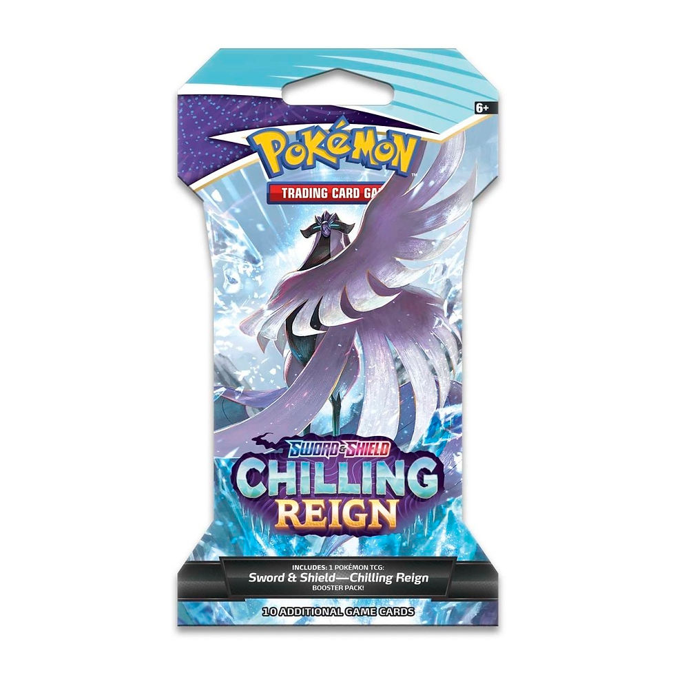Thumbnail: Pokémon Chilling Reign: Sleeved Booster Pack (X1)