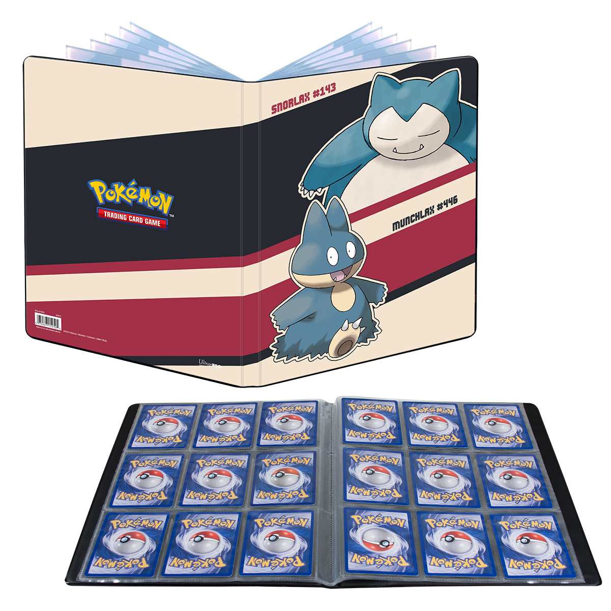 Pokémon Snorlax & Munchlax 9-Pocket Portfolio