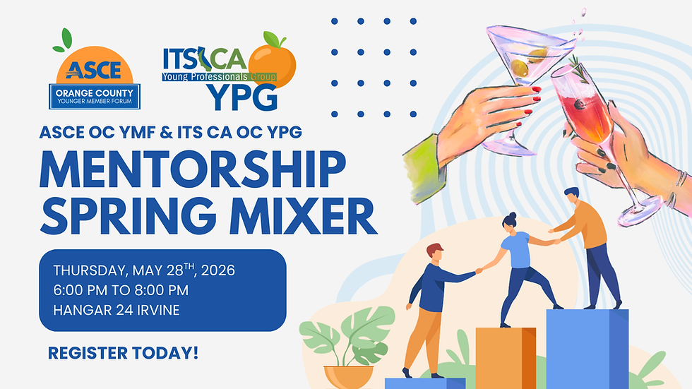 ASCE OC YMF & ITS CA OC YPG: Spring Mixer