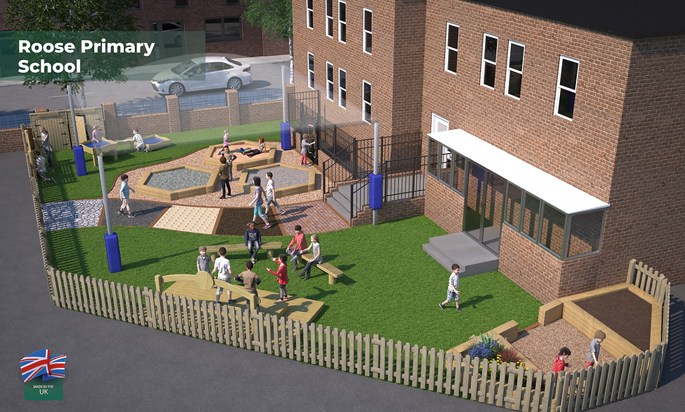 Sensory EYFS Playground Design