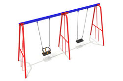 Steel 1 Flat x 1 Cradle