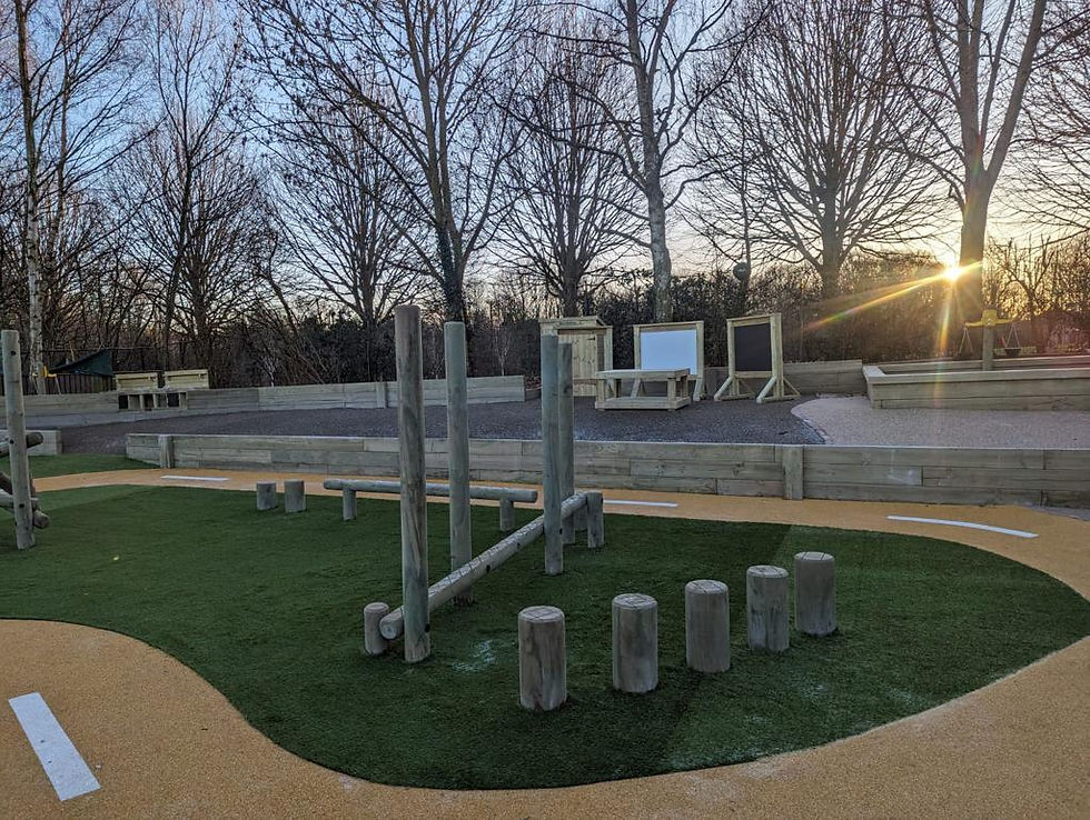 Early years playground install