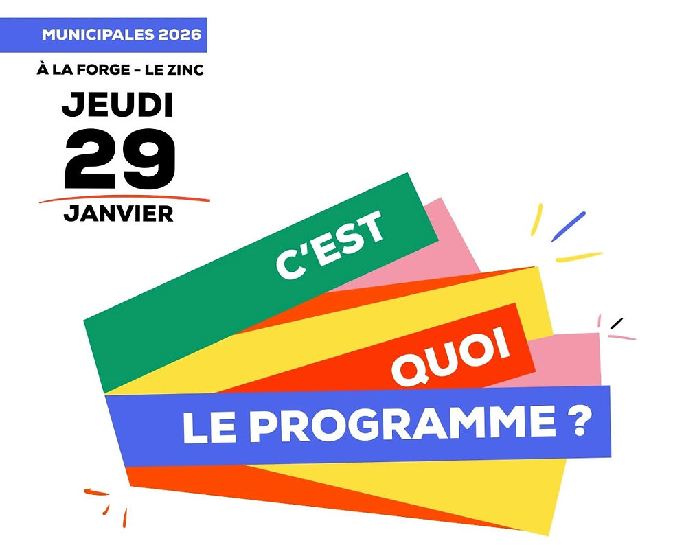 ECHANGEONS ENSEMBLE : À VOS AGENDAS !