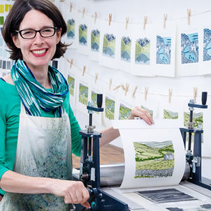 Celebrating 10 years: My creative story as a linocut artist and designer 